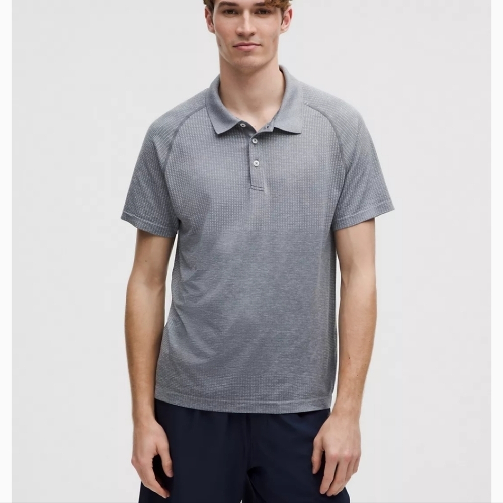 Lululemon Athletica Metal Vent Tech Polo Shirt